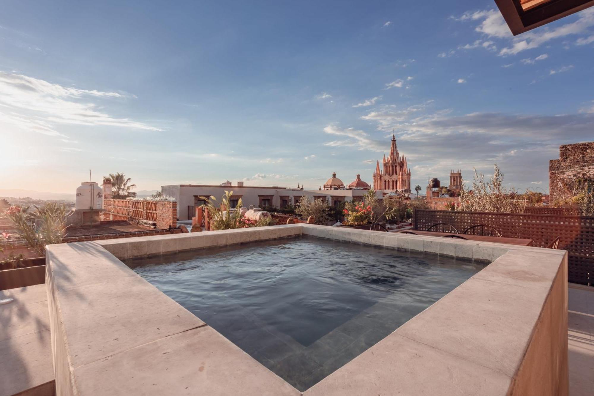 Le Cottage San Miguel De Allende, Modern Luxury In Centro With Pool & Jacuzzi Bagian luar foto