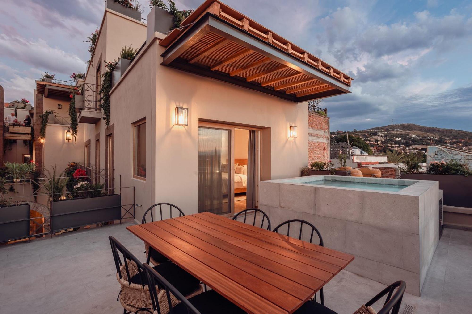 Le Cottage San Miguel De Allende, Modern Luxury In Centro With Pool & Jacuzzi Ruang foto